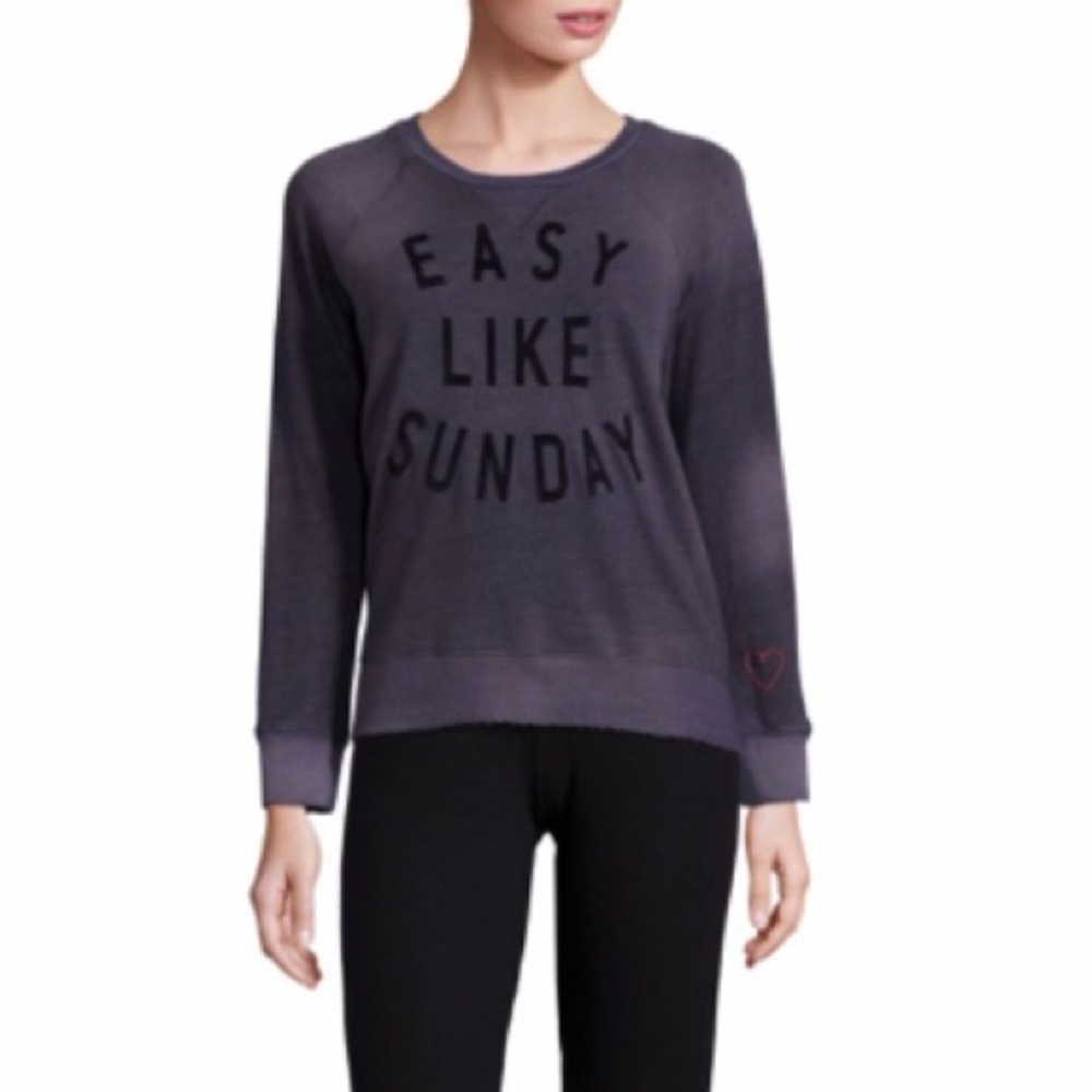 Sundry Easy Like Sunday Long Sleeve Top